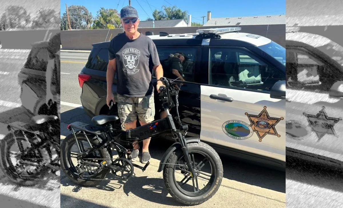 OC deputies recovered a stolen e-bike and arrested the probationer who stole it