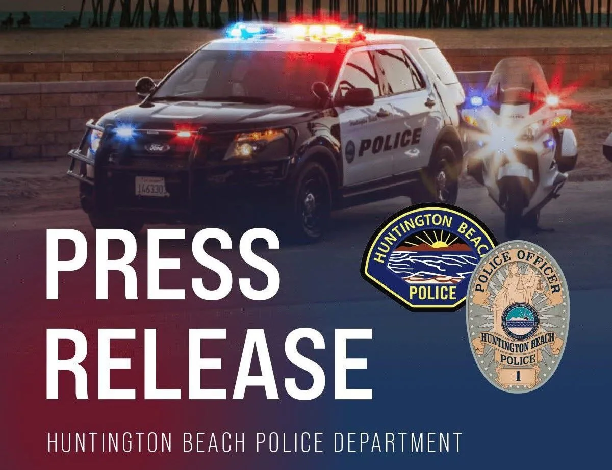 Huntington Beach Police Department Press Release