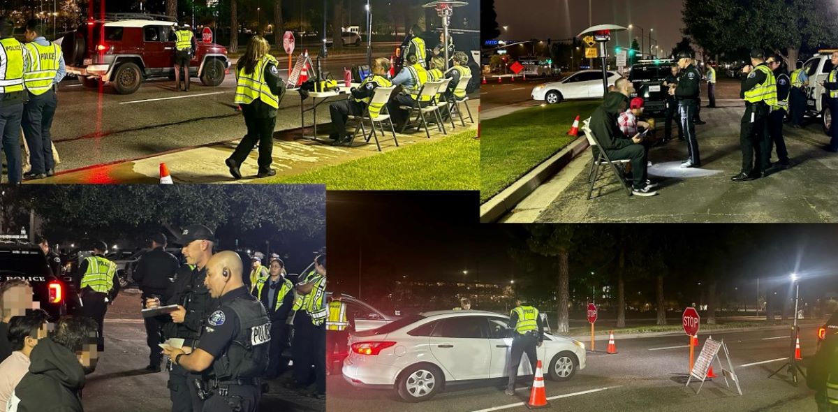 Four drivers arrested at Costa Mesa DUI Checkpoint on Friday night; 32 ...