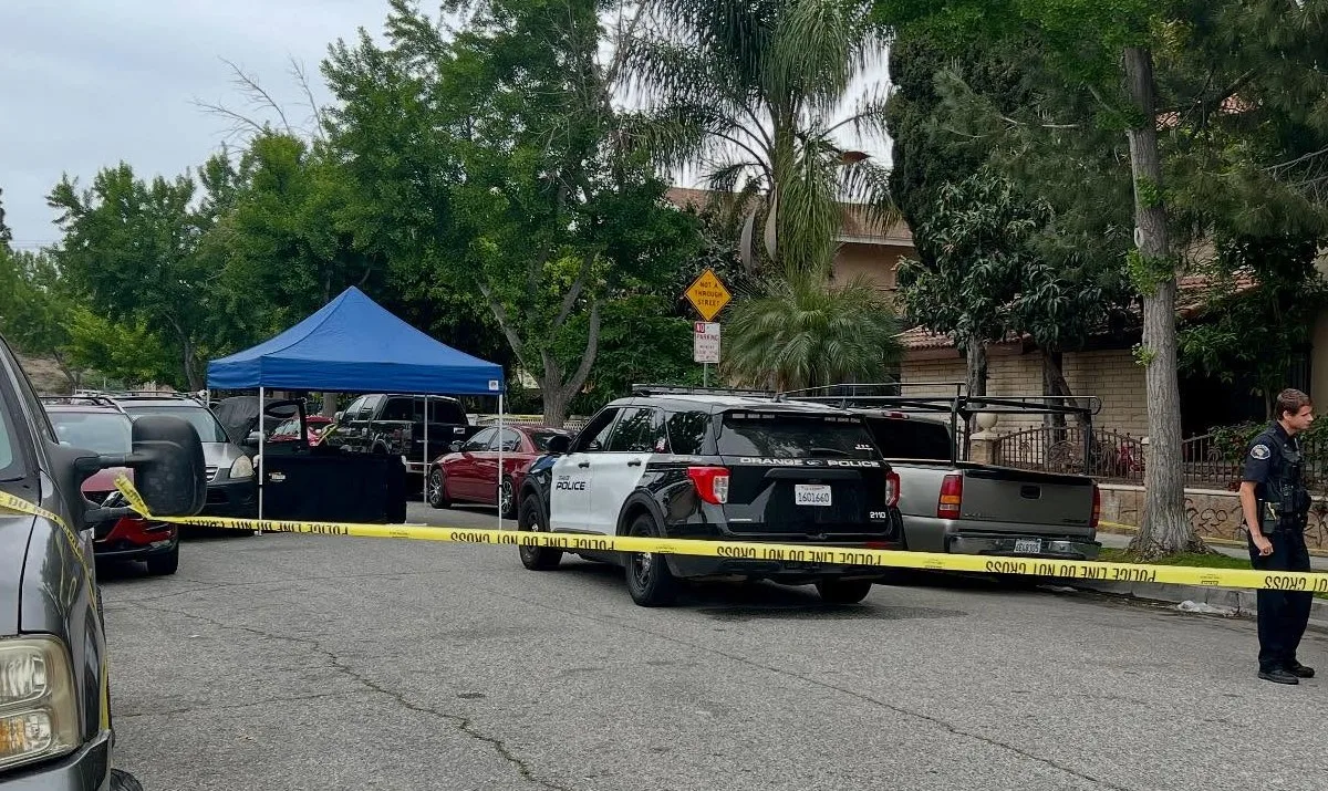 A woman was killed in a drive by shooting in Orange early this morning