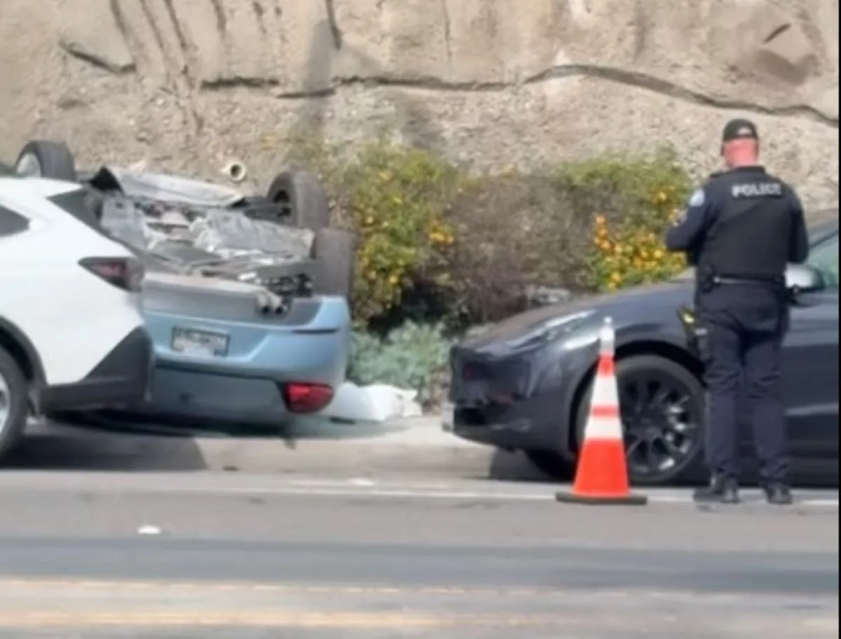 A young permit driver drove through a fence and plunged down onto PCH killing a passenger