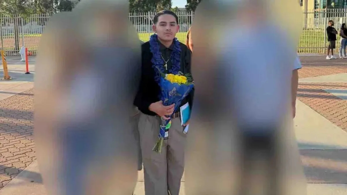 Armando Morales student killed at Santa Ana High School