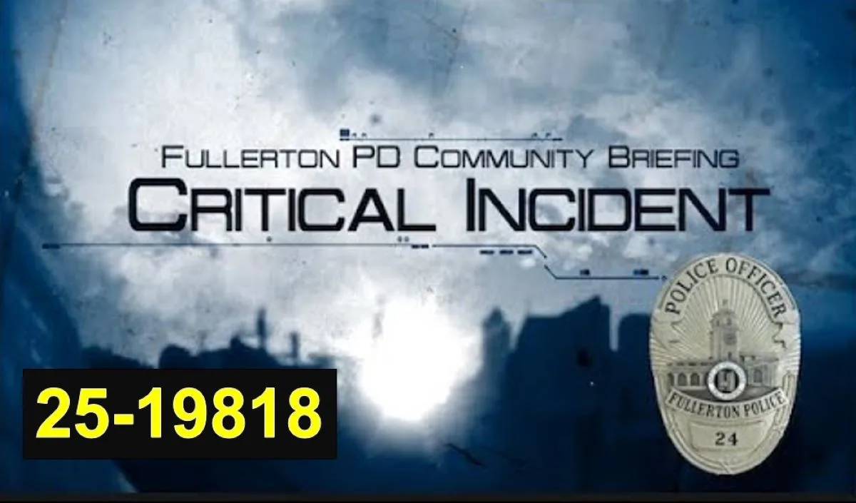 Fullerton Police release video of a deadly confrontation with a man at a public park