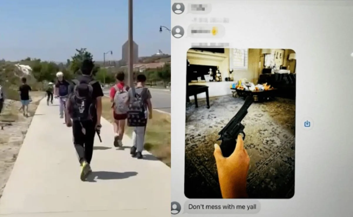 Irvine parents panicked when a boy brought what looked like a gun to an elementary school