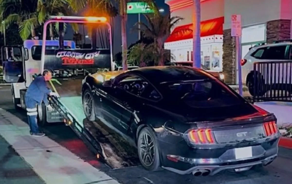 Street racer arrested by the CHP