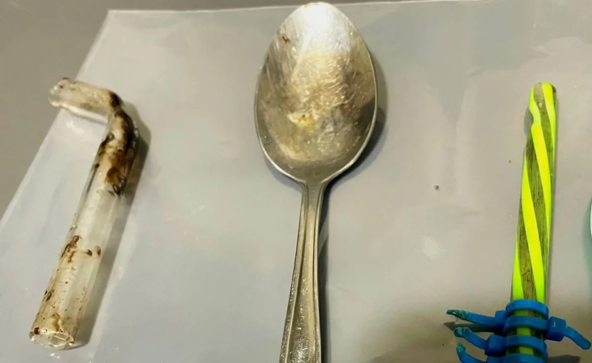 Suspect with drug paraphernalia and three open warrants arrested in Tustin on felony charges