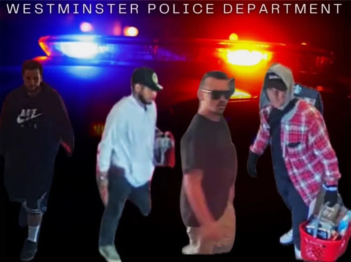 Westminster theft suspets