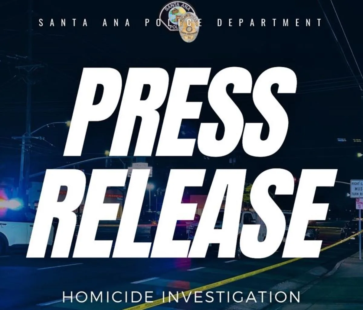 A Santa Ana man was fatally shot behind a liquor store