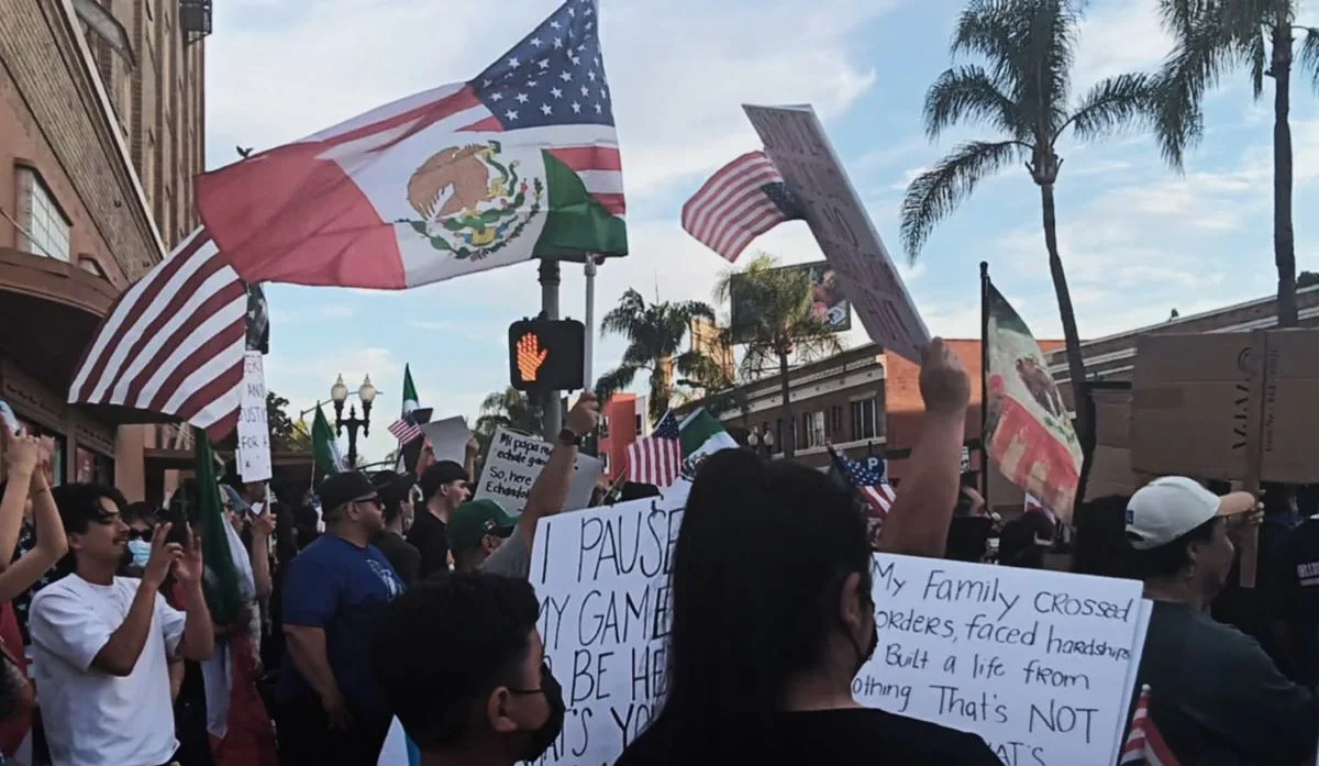 Huntington Beach No Kings Rally