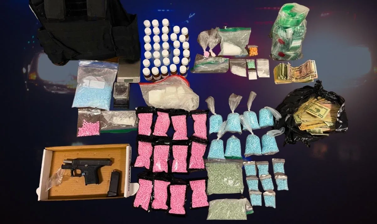 Massive Santa Ana drug bust 40000 pills ghost gun and body armor seized