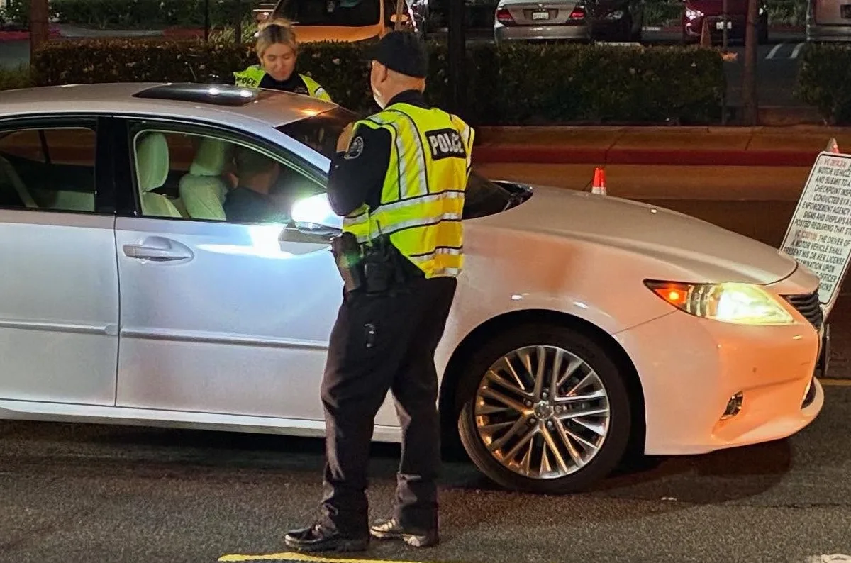 The Costa Mesa Police made four arrests at Friday nights DUI and CDL Checkpoint