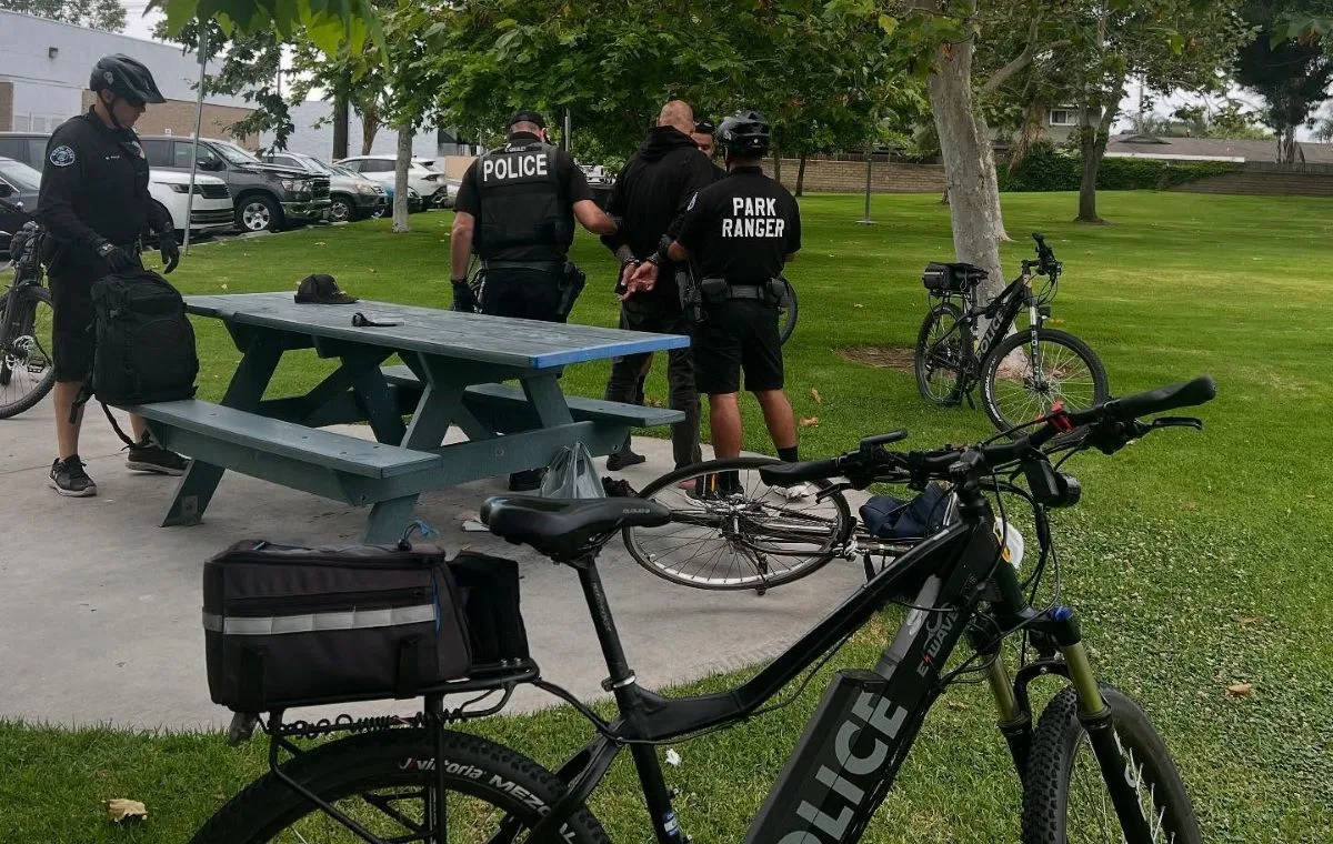 9 arrested in Costa Mesa for drug offenses, public peeing and illegal camping