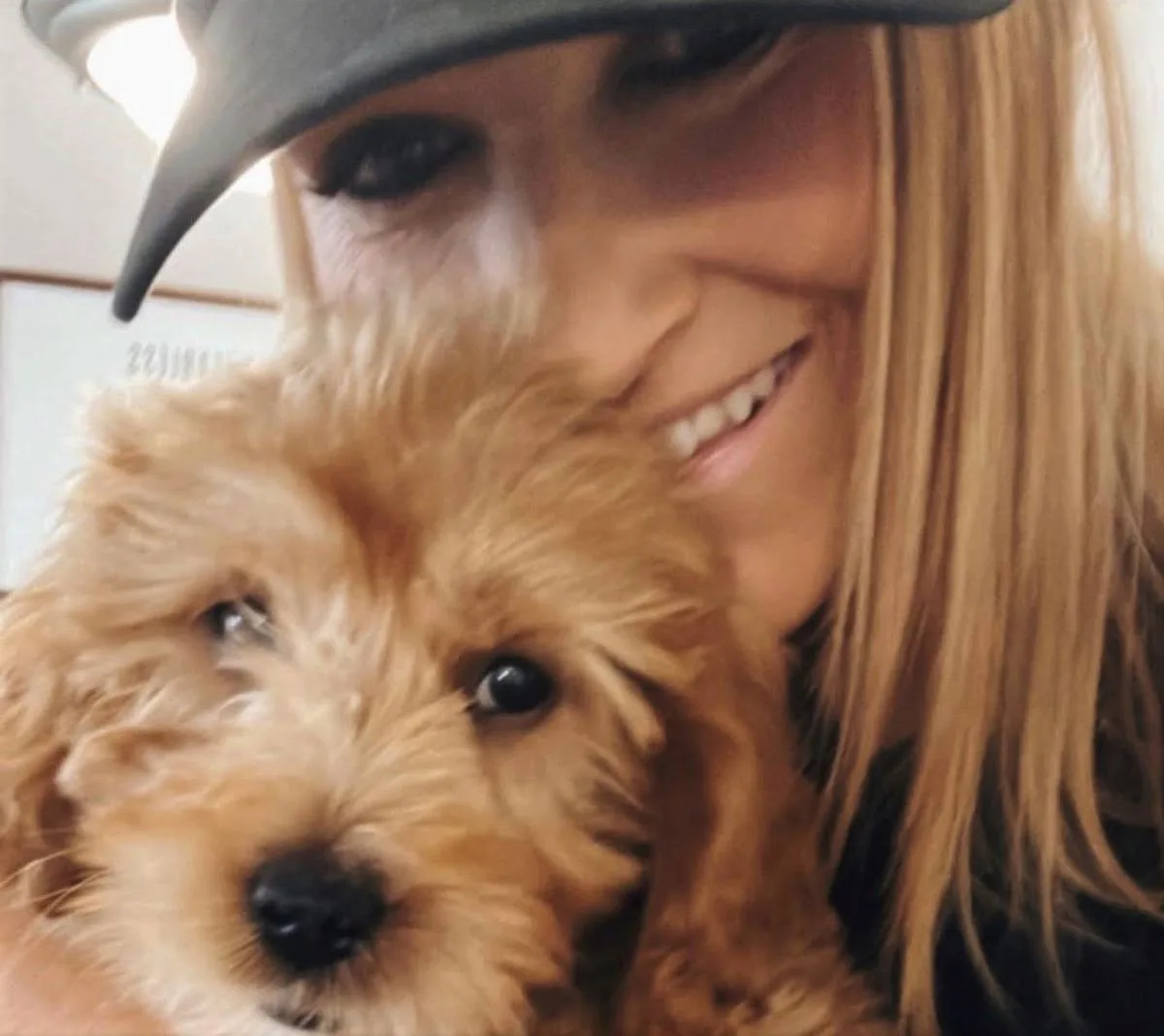 Brittany Shaw and her dog, courtesy of her sister's Facebook page