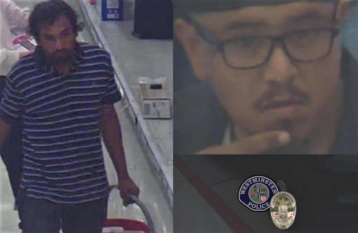 The Westminster Police are trying to identify two theft suspects - New ...