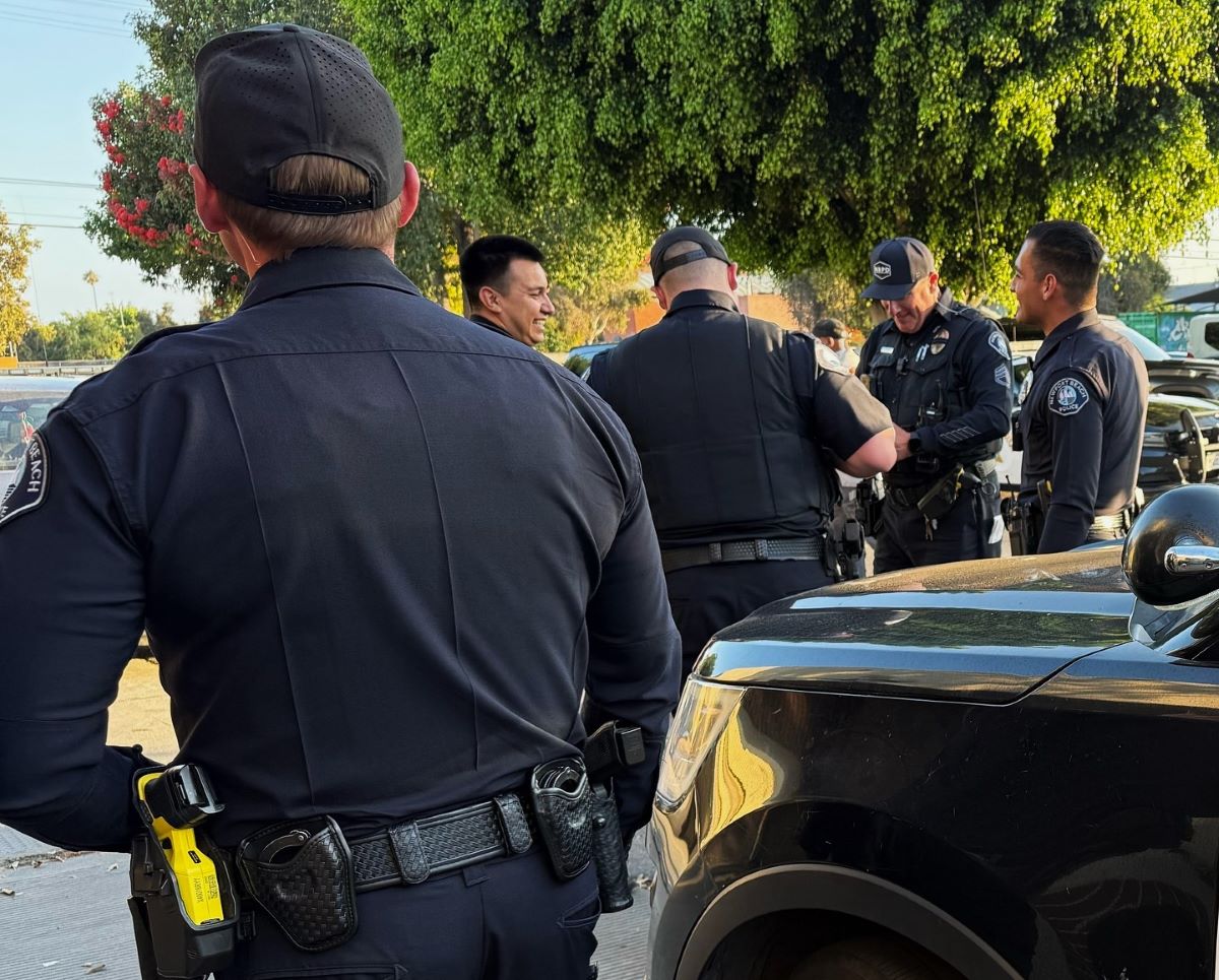 O.C. police officers catch retail theft suspects after a pursuit that ended in L.A. - New Santa Ana