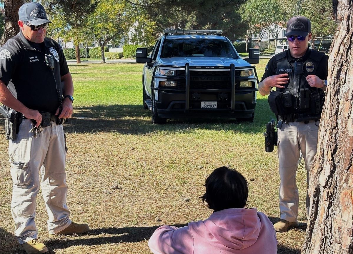 Seven arrested on illegal camping and drug charges in coastal Orange County