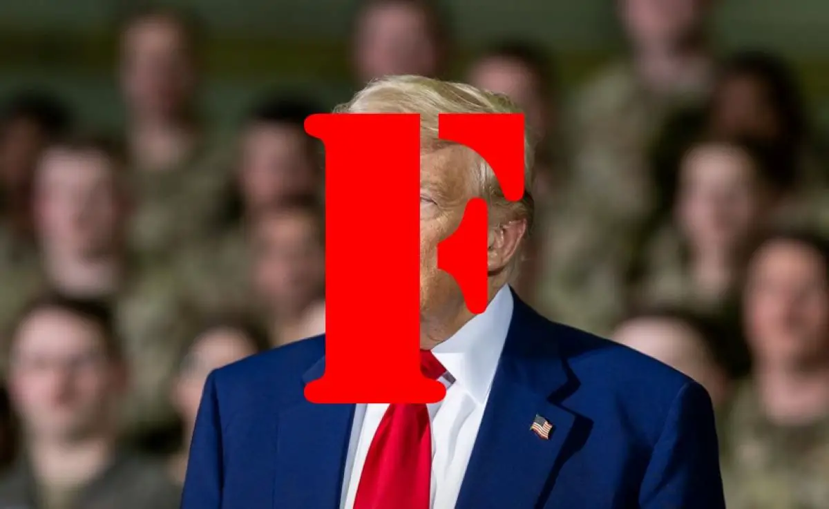 The voters handed Trump an “F” in America’s first big test of his second term